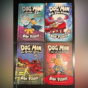 Dog Man Bundle Book Set by Dav Pilkey